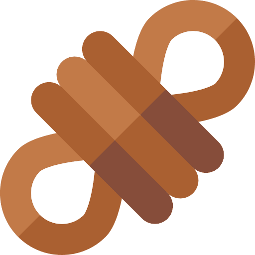 Rope sports and competition climbing sport equipment icon