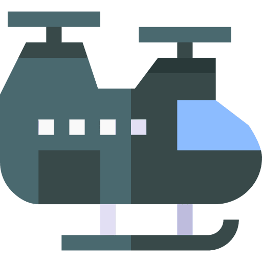 Military helicopter aircraft miscellaneous army icon Military helicopter aircraft miscellaneous army icon