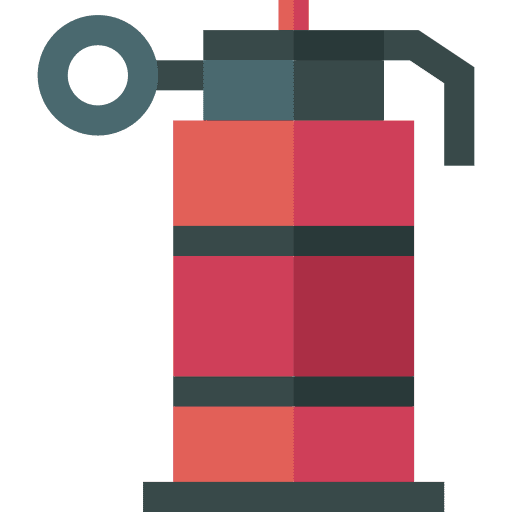 Smoke grenade military war army icon Smoke grenade military war army icon