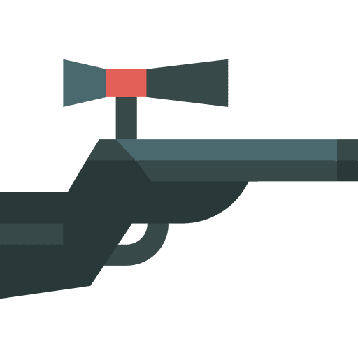 Sniper war firearm weapon icon Sniper war firearm weapon icon