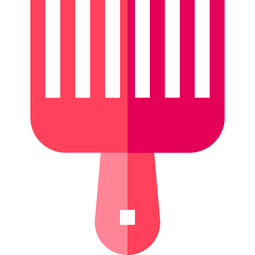 Afro comb grooming beauty salon tools and utensils icon Afro comb grooming beauty salon tools and utensils icon