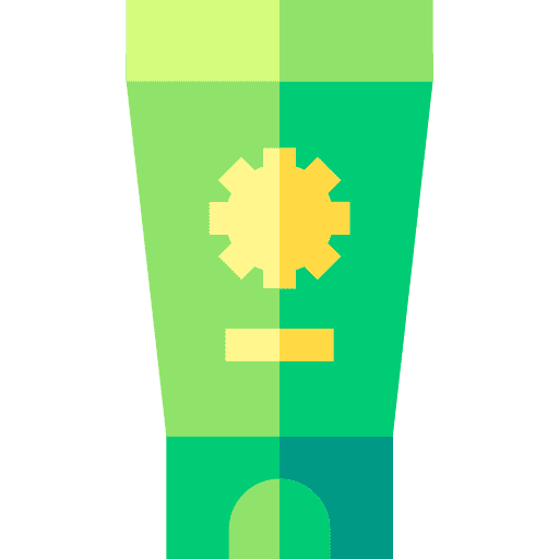 Sunscreen bottle lotion sun protection icon Sunscreen bottle lotion sun protection icon