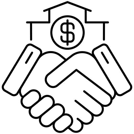 Deal home deal business and finance icon Deal home deal business and finance icon