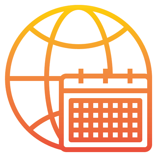 Global ecology and environment global calendary icon Global ecology and environment global calendary icon
