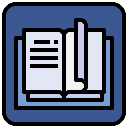 Book reading education book icon
