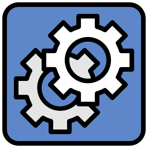 Setting metal gear gear ui icon