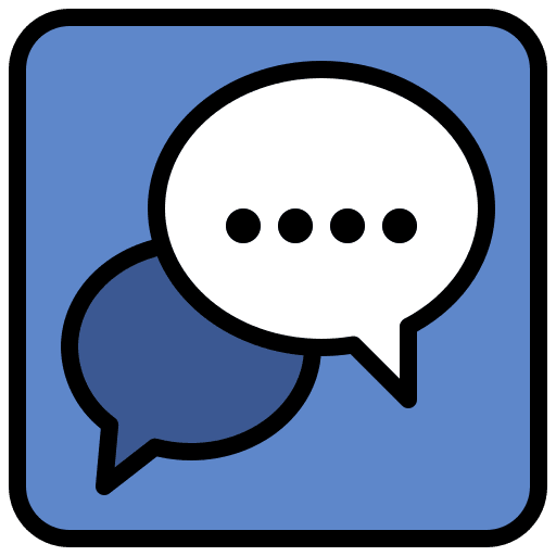 Speech bubble comment communications speech bubble icon