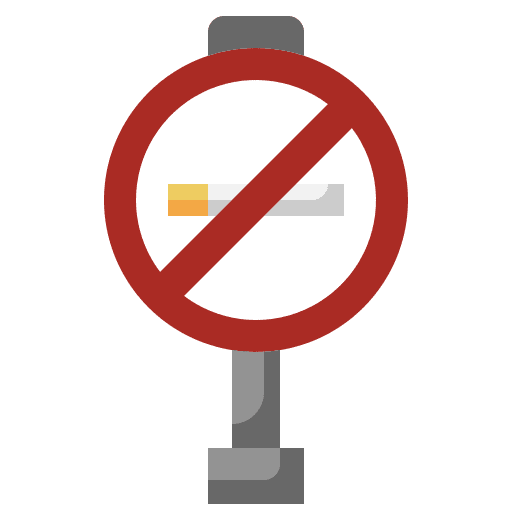 No smoking no smoking signaling no cigarettes icon No smoking no smoking signaling no cigarettes icon