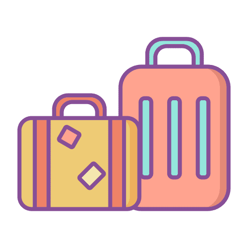 Suitcase travel holidays baggage icon Suitcase travel holidays baggage icon