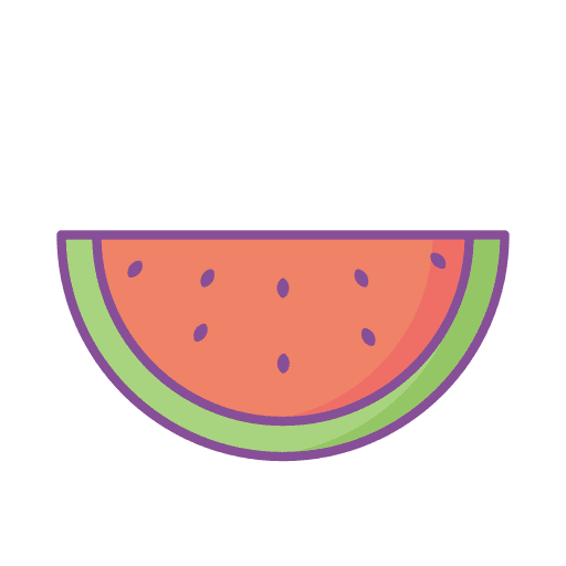 Watermelon watermelon vegetarian food and restaurant icon Watermelon watermelon vegetarian food and restaurant icon