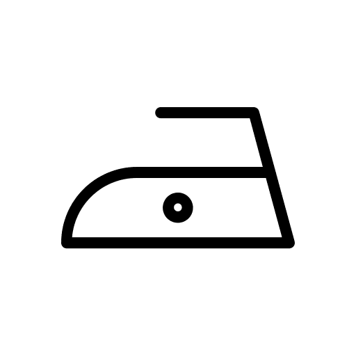 Low heat iron symbol shapes and symbols icon Low heat iron symbol shapes and symbols icon