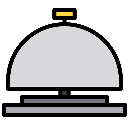 Hotel bell hotel service miscellaneous reception icon
