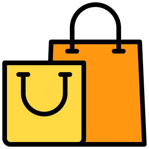 Shopping bag shopping business commerce and shopping icon