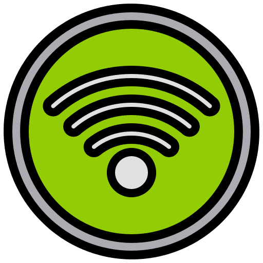 Wifi hotel room wifi router icon