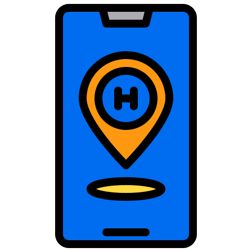 Gps electronics electronic location icon