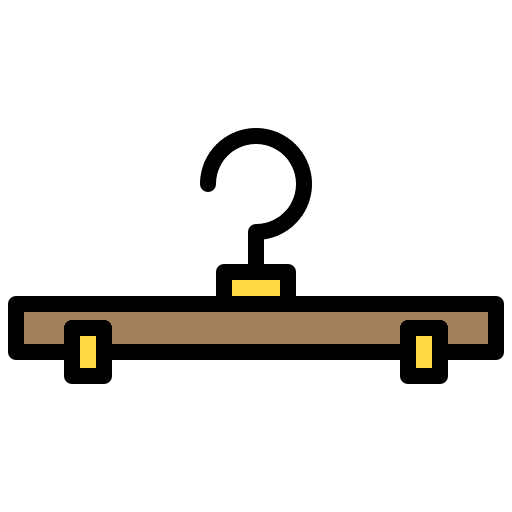 Hanger closet hanger wardrobe icon