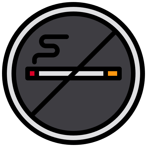No smoking no smoking healthcare and medical prohibition icon