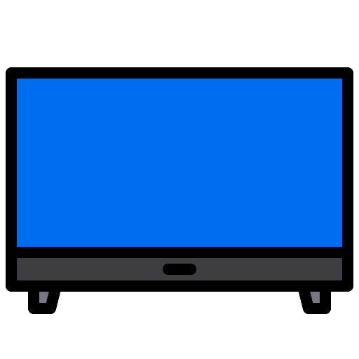 Television furniture television entertainment icon