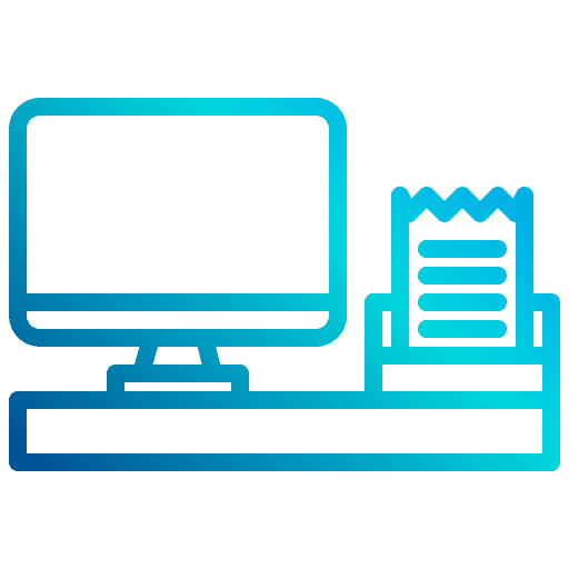 Cash machine cash register payment dollar symbol icon