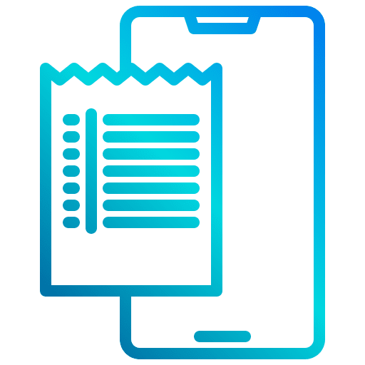 Online payment ecommerce business and finance smartphone icon