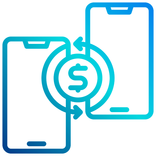 Payment smartphone credit card payment commerce and shopping icon