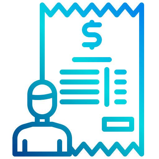 Bill business and finance people bill icon Bill business and finance people bill icon
