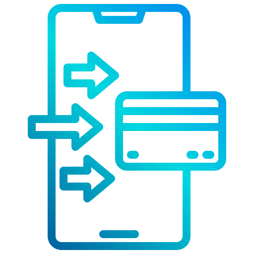 Payment smartphone commerce and shopping online payment icon Payment smartphone commerce and shopping online payment icon