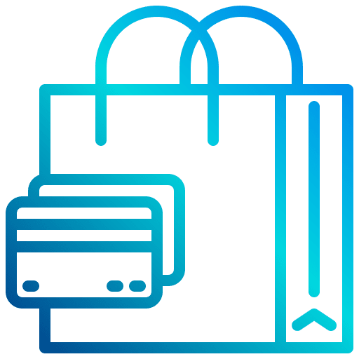 Credit card payment commerce and shopping credit card icon Credit card payment commerce and shopping credit card icon