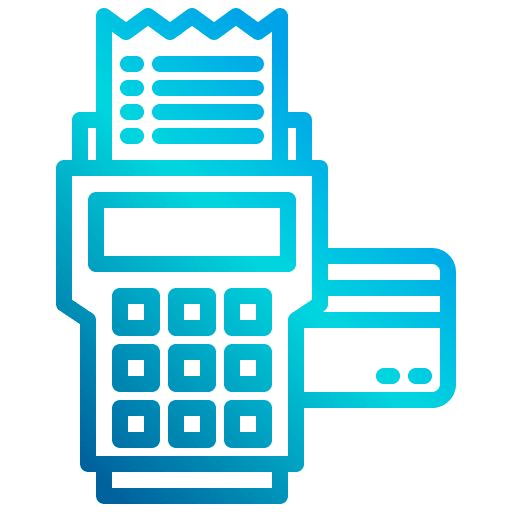 Machine payment bill machine icon Machine payment bill machine icon