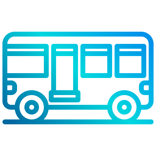 Bus electric bus travel profile icon Bus electric bus travel profile icon