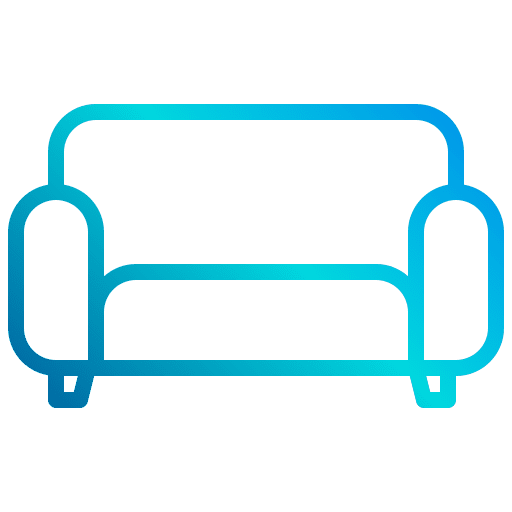 Sofa couch home decoration sofa icon