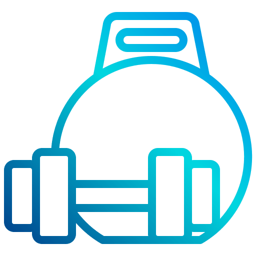 Dumbbell weight sports and competition fitness icon Dumbbell weight sports and competition fitness icon