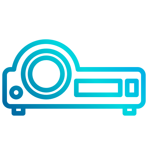 Projector presentation electronics projector icon Projector presentation electronics projector icon