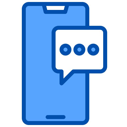 Chat chat chatting smartphone icon Chat chat chatting smartphone icon