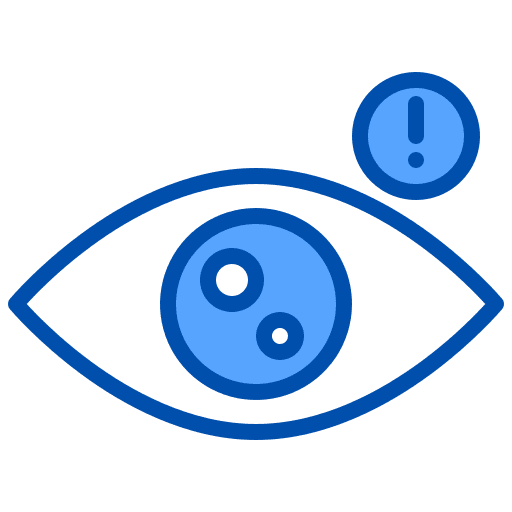 Eye eye notifications alert icon Eye eye notifications alert icon
