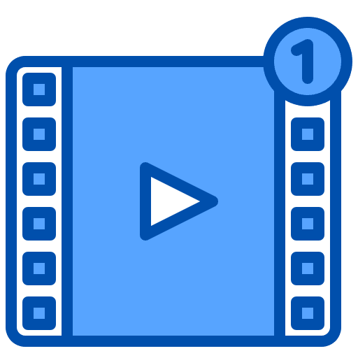 Movie movie video player notification icon Movie movie video player notification icon