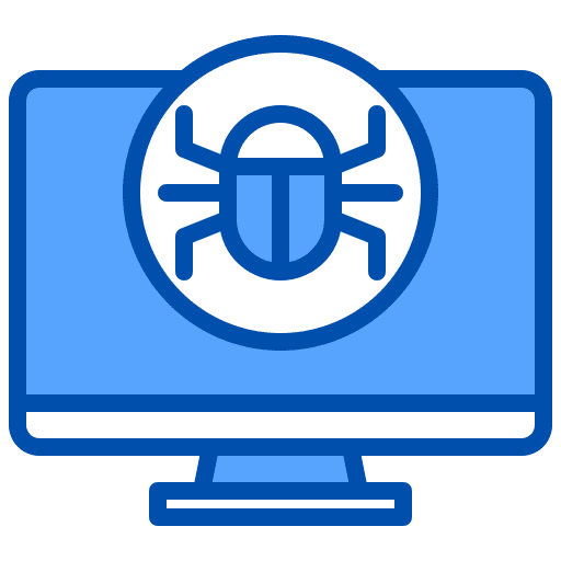 Virus ui computer virus icon Virus ui computer virus icon