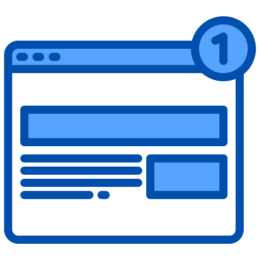 Website website notification browser icon Website website notification browser icon