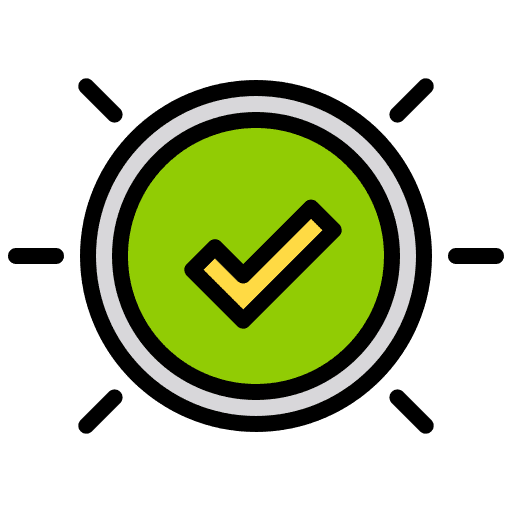 Correct button correct interface icon