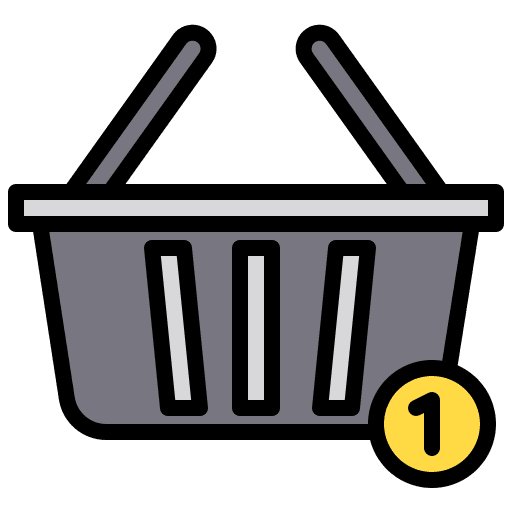 Basket commerce and shopping interface basket icon Basket commerce and shopping interface basket icon