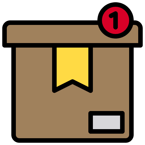 Box interface box logistics icon Box interface box logistics icon