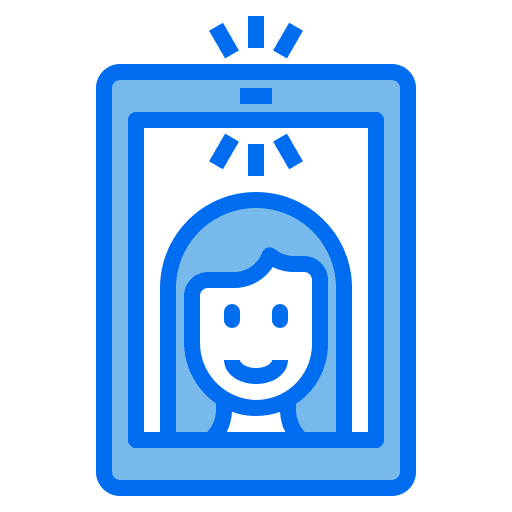 Selfie user device selfie icon