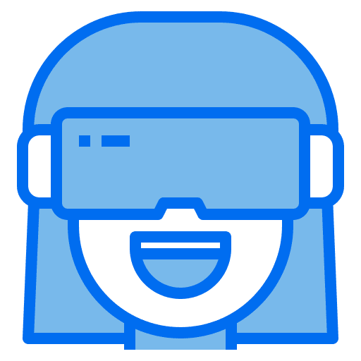 Vr vr virtual reality glasses player icon Vr vr virtual reality glasses player icon