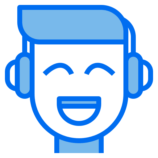 Headset headset boy electronics icon Headset headset boy electronics icon
