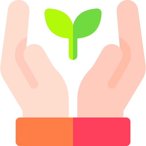 Plant leaf leaves care icon