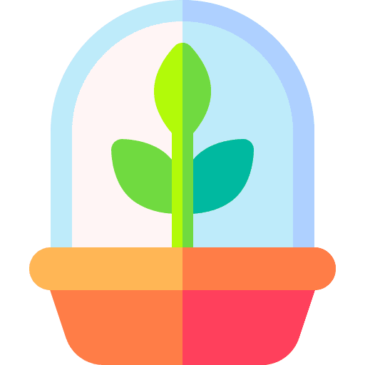 Seed starter sprout plant leaf icon Seed starter sprout plant leaf icon