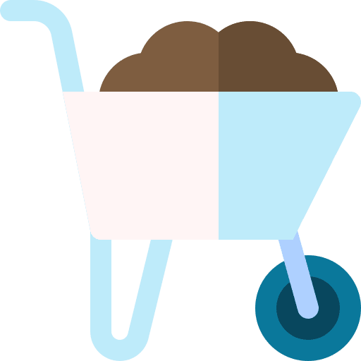 Wheelbarrow agriculture construction tool gardening tool icon Wheelbarrow agriculture construction tool gardening tool icon