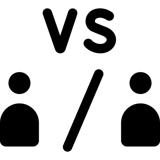 Versus debate politics user icon