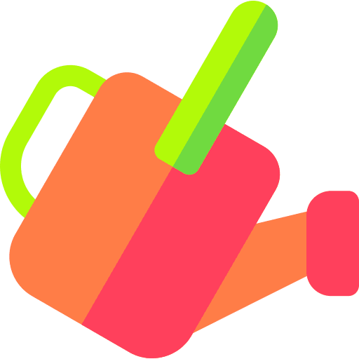 Watering can farm equipment gardening tool icon Watering can farm equipment gardening tool icon