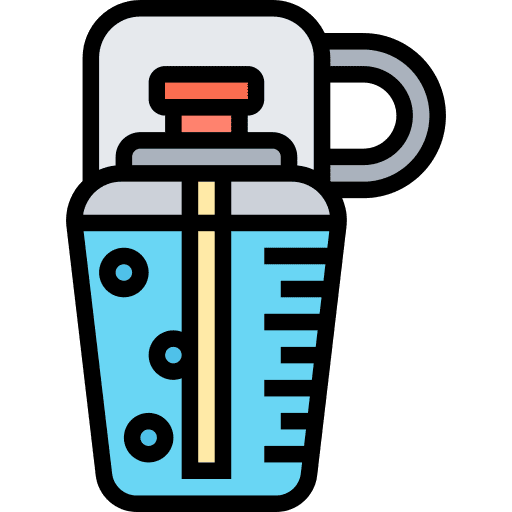 Water bottle recreation bikes bottle icon